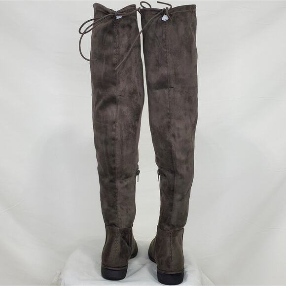 Call It Spring Legivia Over the Knee Heeled Boots - Picture 3 of 6